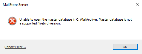 İstemci Hatası Ana Veritabanı Unsupported.png