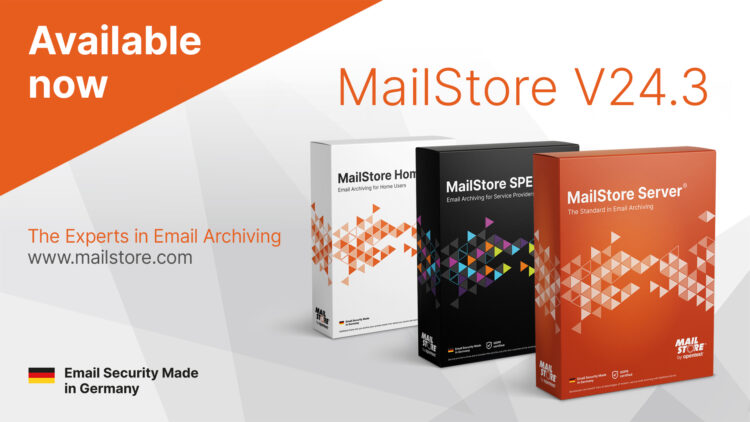 MailStore Sürüm 24.3 Geliştirilmiş Arama İşlevi